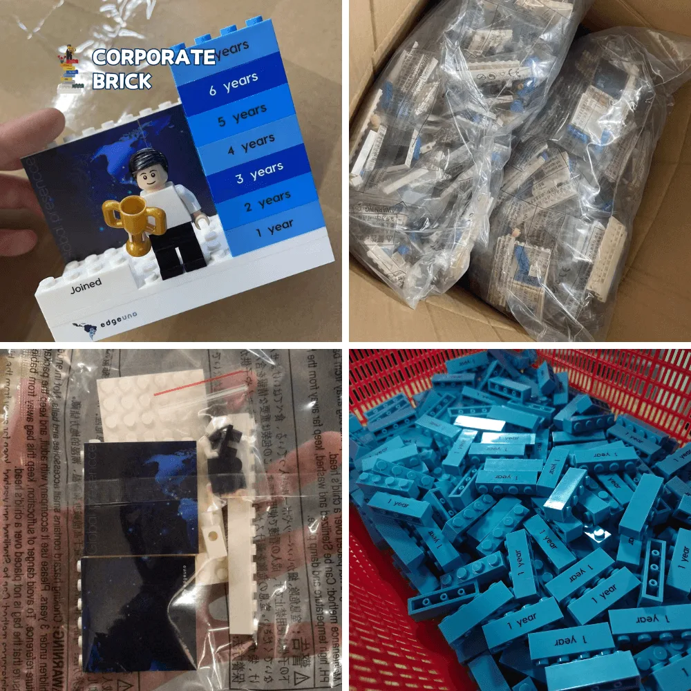 Client appreciation brick kits